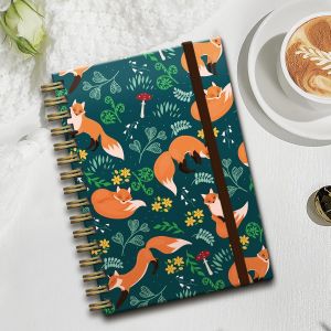 Cheap 5.8 X 8.3 Inches Custom Journal Notebook with Monochrome Color Scheme for sale