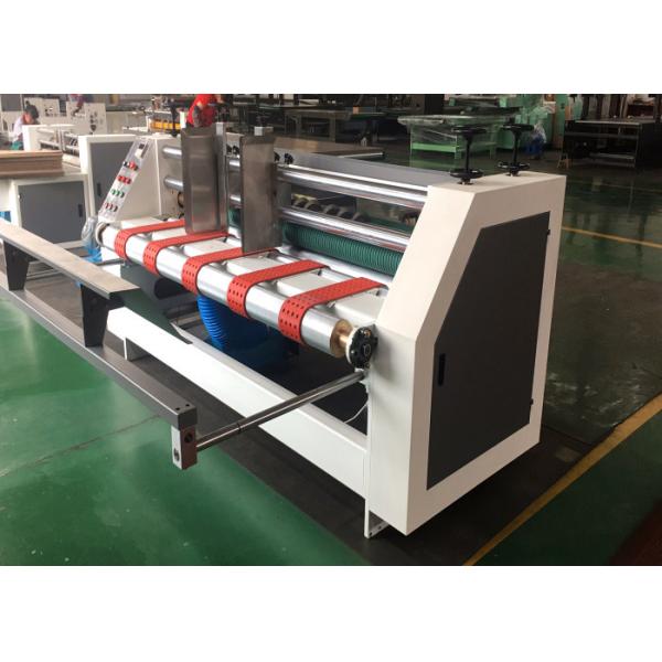Quality Corrugated Paperboard Slot Scorer Press Line Machine / Carton Box Packing Machine wholesale