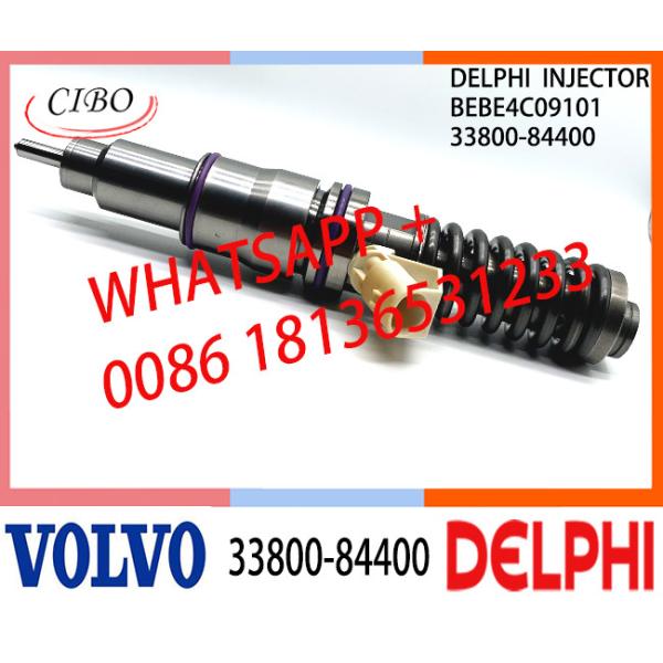 33800-84400 BEBE4C09101 Common Rail Fuel Diesel Injector 33800-84400 BEBE4C09101 E1 for HYUNDAI E1