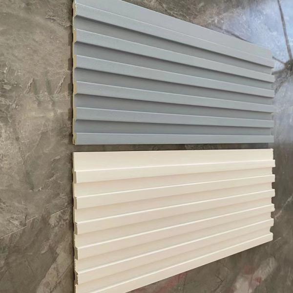 Wood Plastic Composite WPC Vertical Cladding Panels Customization