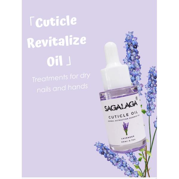 20ml Custom Hydrating Cuticle Oil for Healthy Nails Eco-friendly Nail Care Solution 100% Pure and Natural