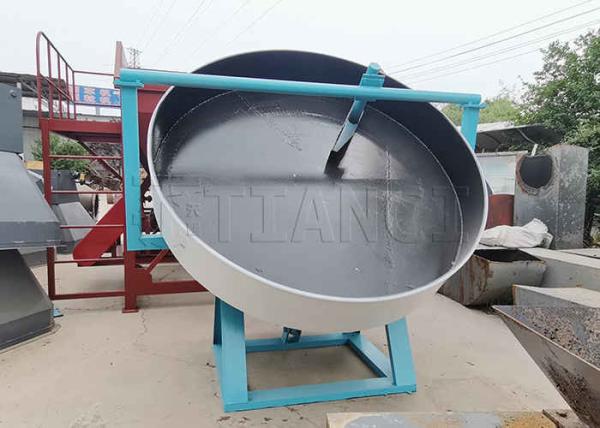 Quality Disc Type Nitrogen Phosphorus Potassium Compound Fertilizer Pellet Machine 1-6T/H wholesale