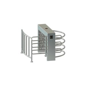 China Security 304 Stainless Steel Turnstiles 90 Degree Rotor Half Height Turnstile on sale