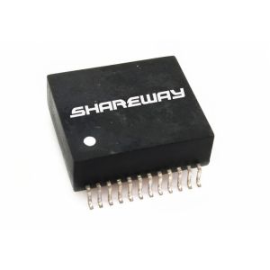 SMD 10GBASE-T 24 Pin Small Flyback Transformer TG10G-S100NJRL For Ethernet