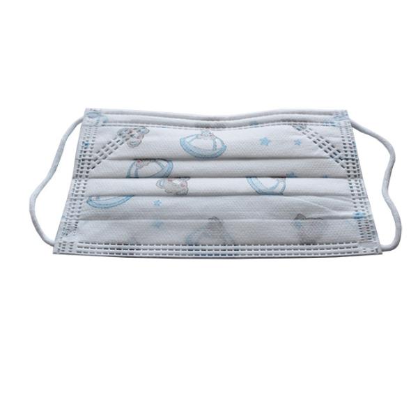 Quality Non Irritating Childrens Disposable Mask , Kids Surgical Mask Dust Prevention wholesale