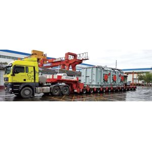 Safe Heavy Load Transportation Hydraulic Lowbed Trailer Jost Kingpin Robust
