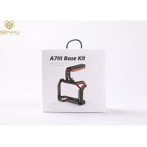 White Custom Made Cardboard Paper Box Packaging For Camera Accessories