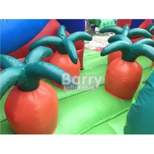 Tarpaulin Inflatable Bouncy Castle Children Flower Vegetable Inflatable Funcity