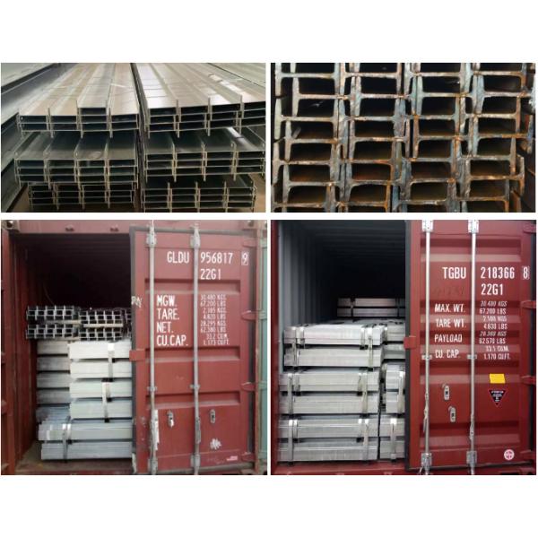 JIS G3444 DIN2444 Stainless Steel I Beam 430 347H 2Cr13 3Cr13 Hot Rolled For Building