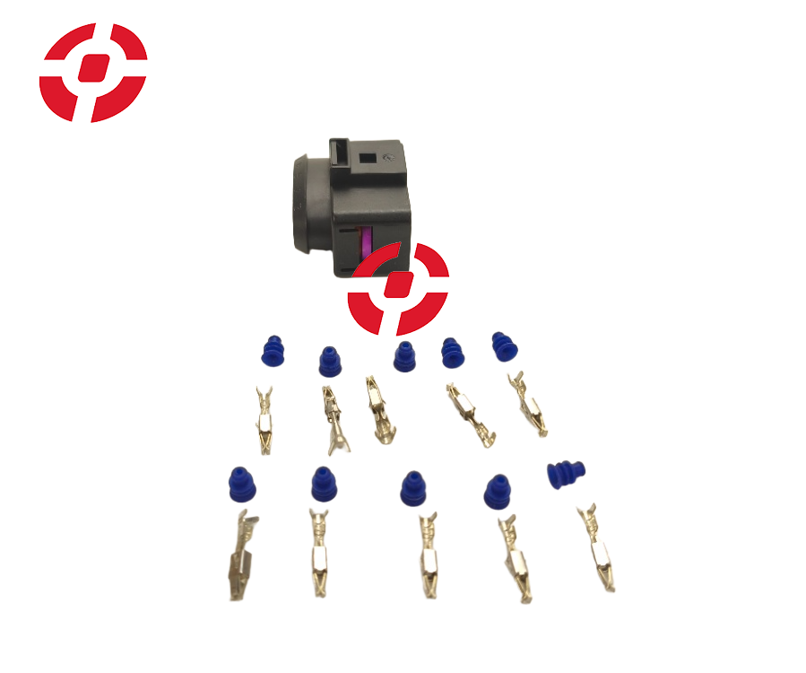 Auto Wire Harness Plugs Auto Temp Sensor Plug 1 Set 10 Pin 3.5mm Auto Waterproof