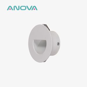 DC24V Tunable Round Stair Lights White 2700K-6500K Round LED Step Light