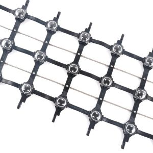 led mesh p83 rope flex micro large 3d signage display 25mm screen star film