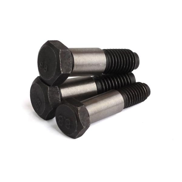 Black Oxide Precision Shoulder Screws , Standard Hex Head Shoulder Bolt Metric