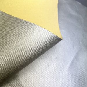 Boiler Working Para Aramid Woven Fabric 290gsm With FR PU Coating