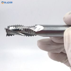 Long Flute Length Roughing End Mill for Hardened Steel