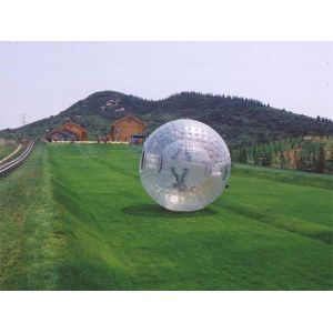Transparent Zorb Ball for Grass Play
