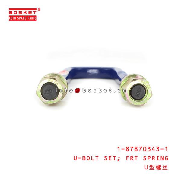 ISUZU CXZ51K 6WF1 Front Spring U Bolt Set 1-87870343-1 1878703431