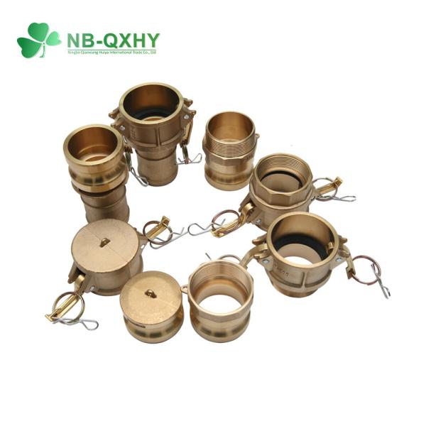 Quality 1/2"-8" Brass Quick Hose Coupling Type E F Dp Customization Customized Request wholesale