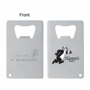 Stainless Steel Metal Card Personalized Credit Card Bottle Openers