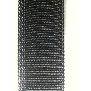 Black Vertical Knotless Safety Net To Cladding Electric Wire And Electric Cable