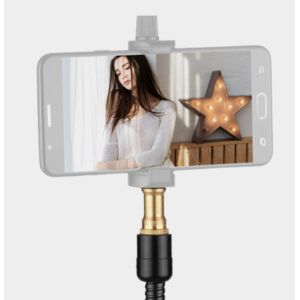 Microphone Camera Phone Holder Flexible Clamp Arm Light Mounting 54cm