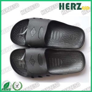 Unisex Non Slip SPU Material Work Cleanroom Antistatic Esd Slippers
