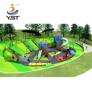 Fun Custom Playground Slides High Temperature Baking Finished For Children