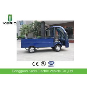 500kg Payload Cargo Box 2 Seater Electric Utility Vehicle With DC Motor Light