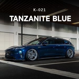Tanzanite Blue TPU Car Color PPF Film Custom Vinyl Wrap 7.5mil K-021