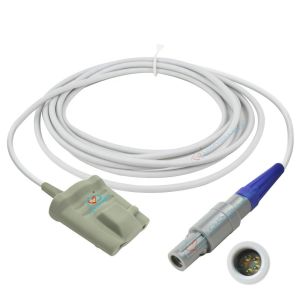 Cheap Goldway 4000B 5P Reusable SpO2 Sensor Clinics And Medical Cables Reusable Pulse Oximeter Sensor for sale