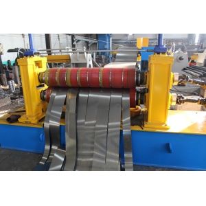 Automatic Adjustable Width 0.3mm PPGI Steel Coil Slitting Machine