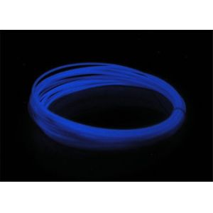 1.75mm Afinia 3D Printer Glow In The Dark Filament Blue , ABS Filament For