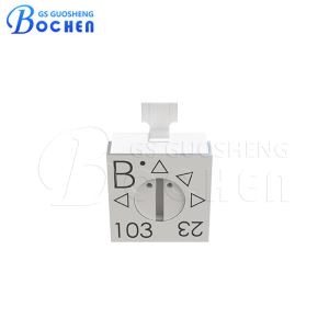 3314 4 mm Square Surface Mount Miniature Trimmers Singleturn Cermet Sealed