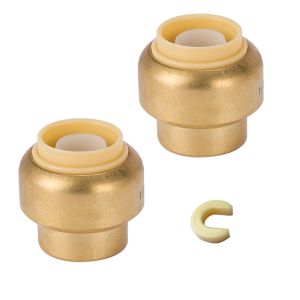 China Plumbing 1/2 Push Fit Couplings Brass Raccords Water Easy Install Brass Shark Bite Fittings for PEX Pipe on sale