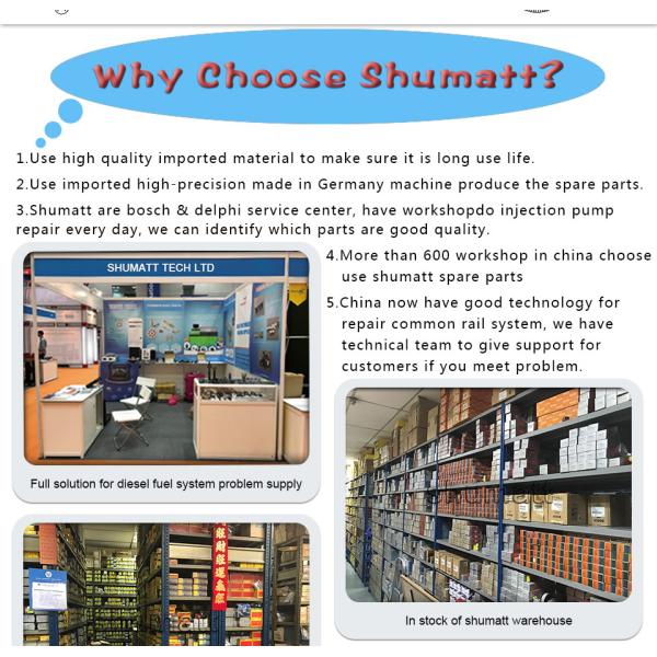 A+ new Shumatt Injector Control Valve Set F00RJ01218 for 0445120030 0445120061 0445120100 injector