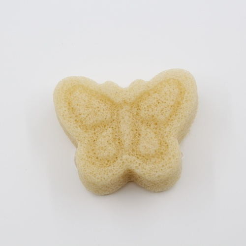 Quality Colorful OEM Private Label Butterfly Bath Sponge Prevents Spots Konjac Face Puff wholesale