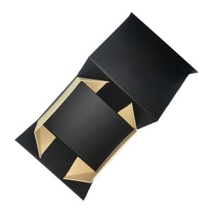 Plain Square Collapsible White Magnetic Paper Gift Boxes Shoe Box Custom