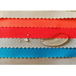 China Whole Cotton Woven Water Repellent Material With Three Proof Finishing For Garment on sale