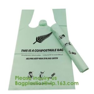 Cheap manufacturer biodegradable compostable cornstarch garbage bags,Biodegradable Compost Film Bag,Compostable disposable bio for sale