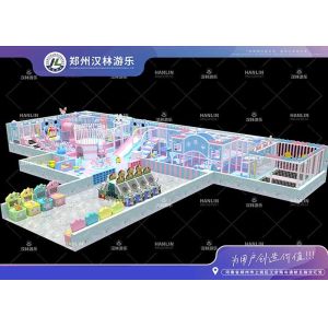 Children Indoor Playground Equipment Plastic Slide 150 Kids Play Maze