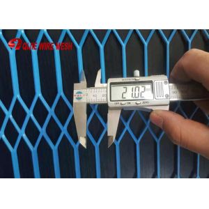 China Expanded Metal Wire Mesh Screen / Plastic Coated Aluminium Mesh For Decoration on sale