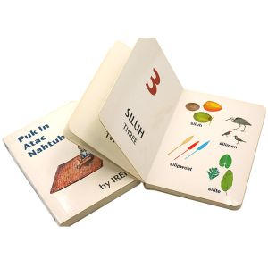 Debossing Offset Childrens Book Printing Service 150mmx210mm 450gsm