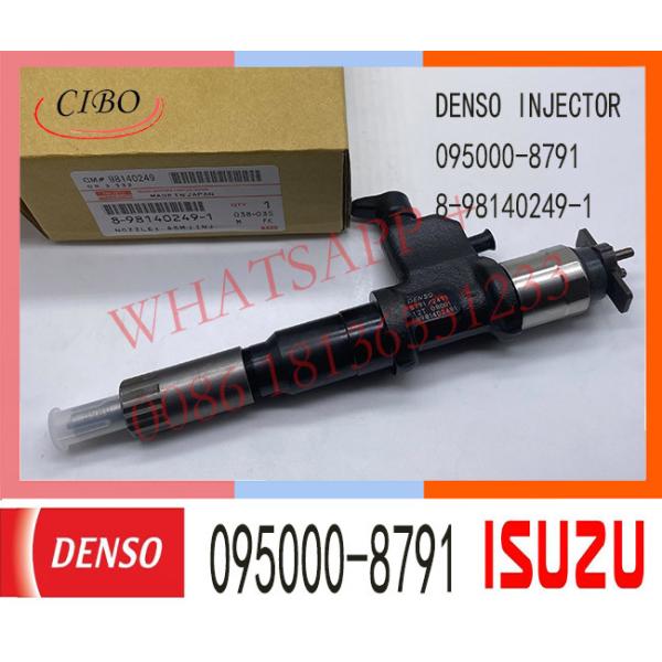 Quality For ISUZU 6UZ1 Engine Diesel Fuel Injector 8-98140249-1 8981402491 095000-8791 wholesale