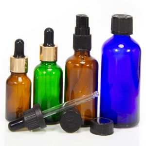 Essential Oil Amber Eye Dropper Bottles glass tincture bottles 15ml 20ml