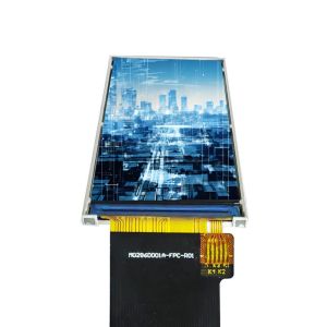 2.86 Inch High Resolution TFT Display LCD Bar Type 376*960 Pixels