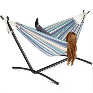 Stable Hanging Chair With Stand High Capacity Environmental Friendly