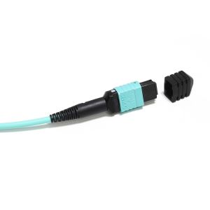 MTP/MPO Blue Hybrid Trunk Cable FC/MPO 8/1 12C Connector For Equipment Test