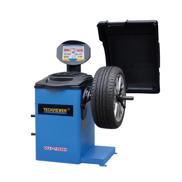 Quality ISO 140RPM Motorcycle Tyre Balancing Machine High Accuracy wholesale