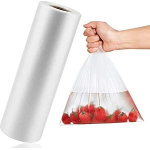 HDPE Fruit And Veg Bags On A Roll For Bakery Snack Grocery Bags 5-40 Mic