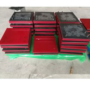 Cheap Expanded Metal Back Urethane Lining Polyurethane Chute Liner Plates for sale